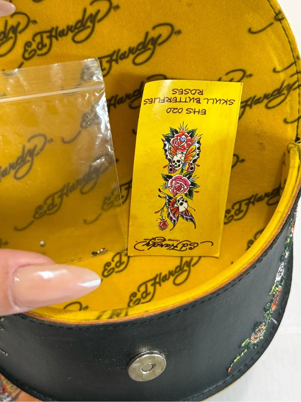 Ed Hardy NWOT Sunglasses Y2K Women’s Tortoiseshell Oversized Bedazzled Unique